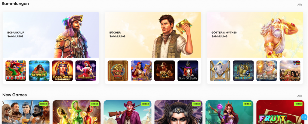 HeyGo Casino Spiele